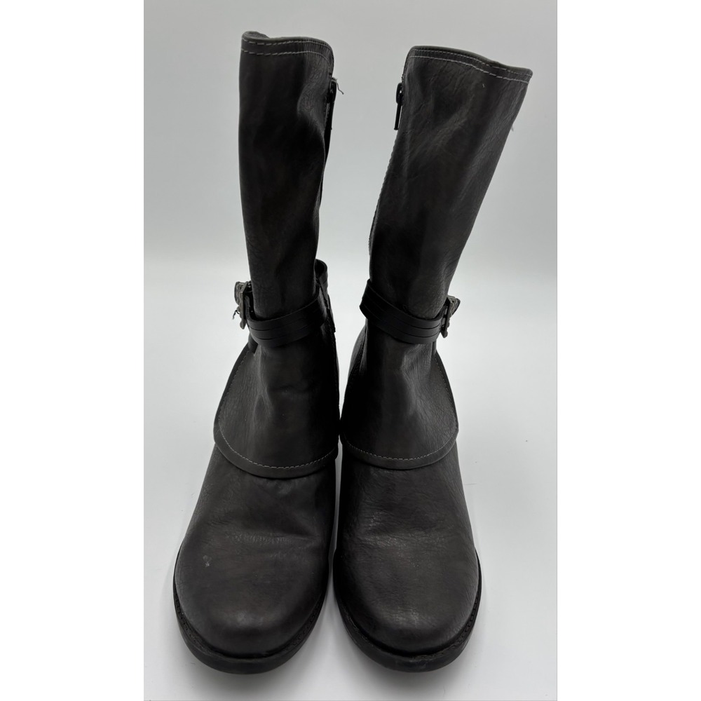 Bare Traps Ladies Gray Roxie Style Short Shaft‎ Heeled Boots Size 8M